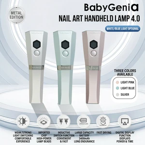 Exquisite UV LED Nail Lamp High Low Power Dual Modes Fast Curing No Black Hands Large Battery Long Life Sensor Trigger