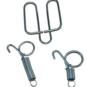 New Multifunctional Galvanized Animal Door Hook Rabbit Bird Pet Cage Spiral Spring Latches Spring Buckle