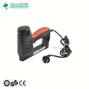 Hot Selling Jannyei A715 2-in-1 Electric Staple Gun-Industrial DIY Grade 1 Year Warranty 120V 20000 Actual Hits Downside Loading
