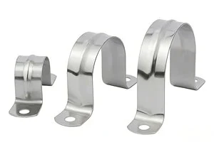 Stainless Steel U Clip Pipe Clamp Heavy Duty U-Bolt Pipe Saddle Clamp for Plumbing and Pipeline Fixing&Industrial Plumbing