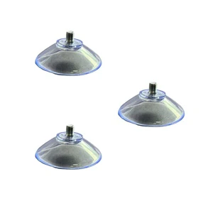 Standard Transparent PVC Industrial Grade Custom Color Glass Table Saugnapf Suction Cup With Screw And Nut OEM/ODM Available
