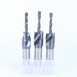 Black Coating Solid Carbide Step Drill Bit CNC Drilling Cutter High Precision Tungsten Steel Tool
