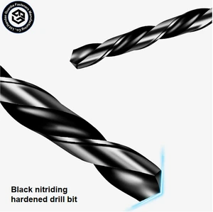 Premium High Nitrogen Tungsten Carbide Drill Bit High Hardness Anti-Corrosion for Industrial Machining Drilling