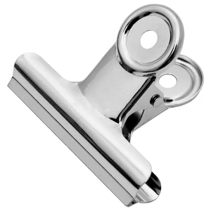 Metal Jumbo Binder Clip Length 85mm 75mm 65mm 50mm 40mm 30mm Credit-Worthy Stationery Accessories