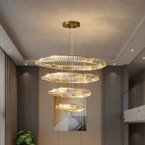 Modern Design Elegant Nordic K9 Crystal Chandelier LED Modern Chandelier Luxury Living Room Chandelier