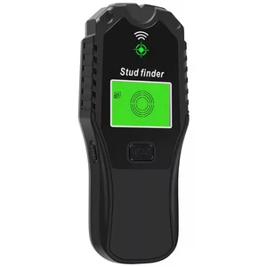 6 in 1 Metal Detector Wall Scanner w Audio Alarm for AC Live Cable Wires Metal Wood Stud Find Handheld Electric Wall Finder