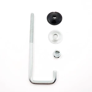 Factory Customization L Type Hook Foundation Bolts High Strength J-shaped Concrete Chemical Anchor Bolt