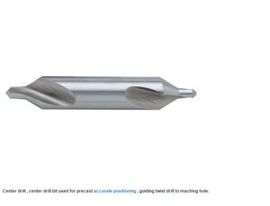 2025 OEM Manufacture Wholesale Solid Carbide Center Drill Bit for Metal Drilling Straight Flutes 0.5MM-12.5MM Size