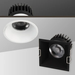 High Lumen LED Downlight Aluminium LED Recessed Downlight Spot Light for Hotel Office Project 10W Embedded LED Downlight