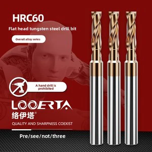 LOOERTA High Quality 60° Carbide Flat-Bottom Drill Bit Countersink Tungsten Carbide Coating Drill Product Category