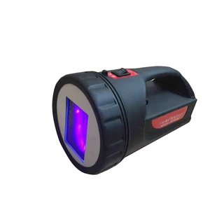 Black 253.7nM Wavelength Minerals Glow Phosphorescence Detection Ultraviolet UV Lights W/ Strap