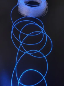 PMMA Side Glow Water-Resistant IP44 12V White Outdoor Led Fiber Optic Lights for Swimming Pool Decoration