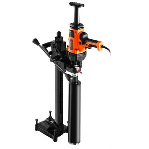 2000W Rugged Core Drill Machine 0.8-6.3in Drilling Diameter Handheld Diamond Core Drill Rig Stand Concrete Machinery Core Drill