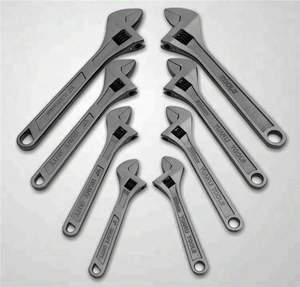 Factory Directly Hot Selling Cheap Carbon Steel Adjustable Wrenches With Different Size