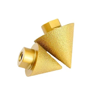 Soliboss High Carbon Steel Core Drill Bit 3mm Diameter Cone Bevel Chamfer Bits for Angle Grinders Drilling Expansion Tile Drill