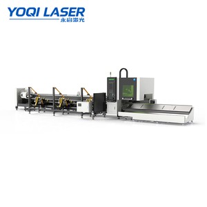 Q7-16-1500W-6000W Two-chuck Semi-Automatic Feeding Tube Laser Cutting Machine