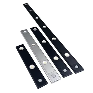 Modern LED Wall-Mounted Motion Sensor Cabinet Light Touch Control Adjustable Color Temp Brightness for Kitchen/Closet/Wardrobe