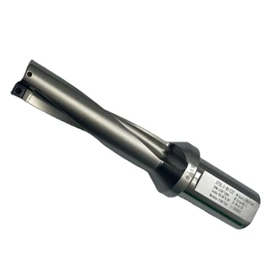 High Accuracy Multi-function U Drill CNC Exchangeable Solid Carbide Spade Insert Bit for Deep Hole Drilling Tools SPMT
