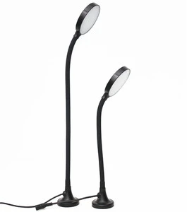 Factory Flexible Gooseneck 3 Steps Dimmer and Timer Magnet Led Table Lamps for Sewing Machine Reading Room Dorm Workshop