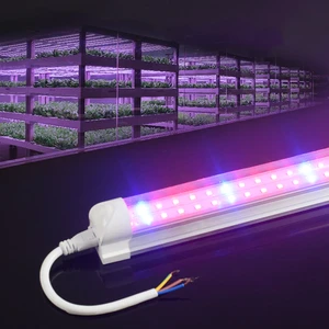 Growth Lighting and Seedling Filling Light Indoor Full Spectrum 9/18/24/36/48w 600 1200 1500mm LED Grow Tube Light