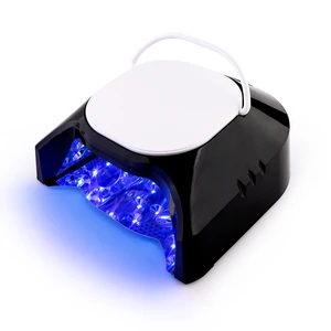 Pro Rechargeable Nail Uv Led Lamp Fit For Feet Pedicure Art Fast Curing Manicure Nail Polish Gel Nail Dryer With Handle Portable