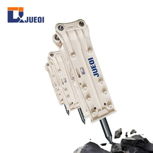 JUEQI Hydraulic Breaker Accessories for 11-30 Ton Excavators-Includes Pump Gearbox Components Chisels/Points for Rock