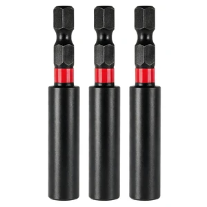 3PCS 60mm Magnetic Bit Holder 1/4