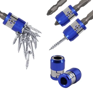 Fast Attach Screwdriver Bit Magnetic Ring Metal Strong Screw Magnetizer For Screwdriver Bit