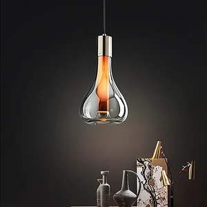 Decorative Chandelier Glass and Crystal Design Modern Chandelier Bedsides and Bars Pendant Light