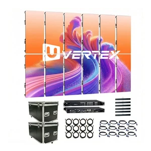 2m X 3m Indoor Outdoor LED Cabinet 50X100cm LED Video Wall Panel Wedding Church Stage Rental LED Display Screen