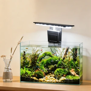 Mini LED Clip-On Aquarium Energy Saving Plant Supplement Lamp for Small Tanks Ultra Bright LED Grow Light for Planted Aquariums