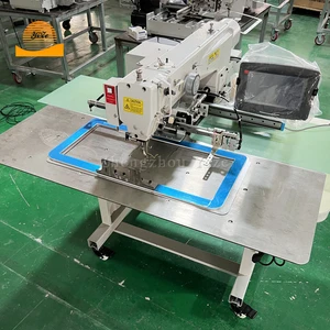 Programmable Electronic Computer Leather Bags Pattern Sewing Computerized Garment Pattern Machine For Bag And Shoes