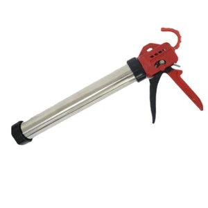 High-Duty 11 Bearing Dry Caulking Gun Industrial Steel Handle Drop-Stop Cordless Sausage Tool Manual Power Source Available OEM