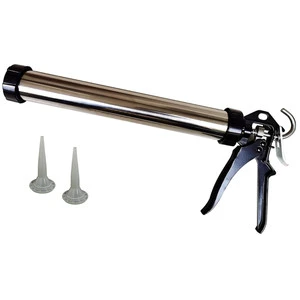 20 oz Sausage Caulking Gun for Sealant & Adhesive Application 12:1 Drive Ratio Economical Soft & Hard Glue Gun