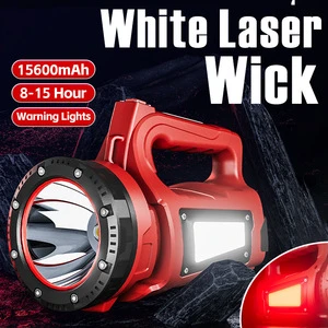 Searchlights, Powerful Handheld Multifunctional Work Light Cob Dul Side Lights With Lcd for Adventure