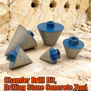 Fullux Multi-Purpose Chamfered Drill Bit for Concrete Stone-35-75mm Diameter 3-Year Warranty Professional Hole Enlargement