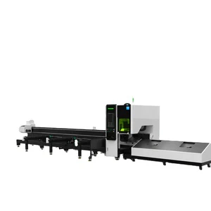 New Q7-24 Industrial Grade Tube Fiber Laser Cutting Machine | Dual Chuck Automatic Loading CNC Metal Pipe Processing Equipment