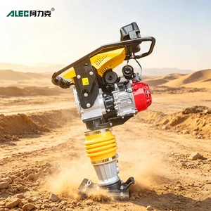 Factory Direct RM80 Jumping Jack Compactor 5.5/6.5HP Gasoline Impact Rammer For Bulk Purchase
