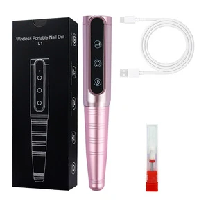 Cross-border Wireless Rechargeable Pen-Style Metal Nail Grinder Barrel Forward/Reverse DM-L1 Model for Removing Dead Skin