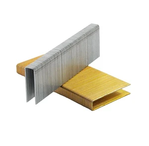 Factory Direct Supply Electro Galvanized Industrial Grade Steel Smooth Shank N19 Code Nails in Carton