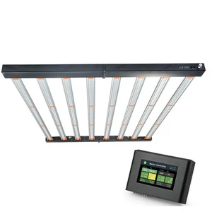 2026 900W Foldable Led Indoor Plant Grow Light Dimmable 900w Grow Lights Samsung Lm301B Full Spectrum Led Grow Light