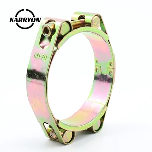Double Head Stainless Steel Hose Clamp Heavy Duty Pipe Clamp Bolts Clamps Product Category