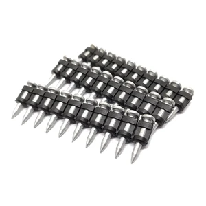 China Factory Steel Reinforced Nails Bullet 19mm 22mm Point Pin Fasteners Nail Gas Pins for Concrete