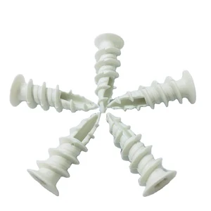 Nylon Expansion Screw Drywall Anchor with Pan Head