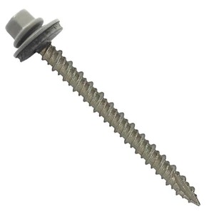 JSCREW Metric Stainless Steel Roofing Screws With Brass Components For Timber And Metal Sheets Sus304 Grade