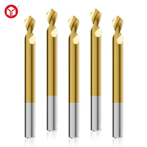 M35 HSS-E 60 90 120 Degrees Cobalt Tin Coated Titanium Extended Centering Drill