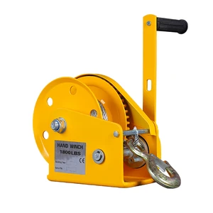 Hot Sale Manual Hand Winch 1200lb/1800lb/2600lb Steel Wire Rope For Car Boat ATV Cranes Auto & Off-road Use