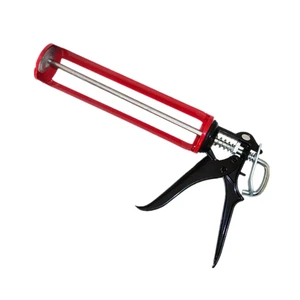 Cordless Manual Caulking Portable Pressure Gun Double Column Glue Silicone Caulking Sealant Gun Glass Glue Gun