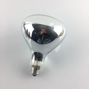 100/150/200/250W Glass Thermal Infrared Heating Bulb for Farm Pig Breeding Feeding Light IP44 Dimmable