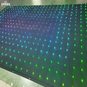 SP Starry Sky LED Fiber Optic Light DIY White Board Ceiling Decoration Lamp for Ceiling Wedding Stage Night Sky